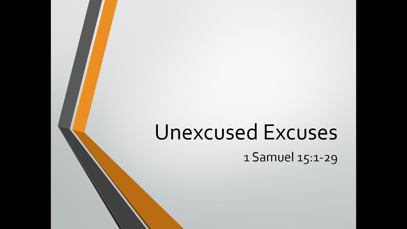 Unexcused Excuses