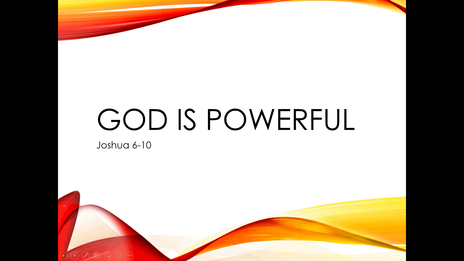 God is Powerful